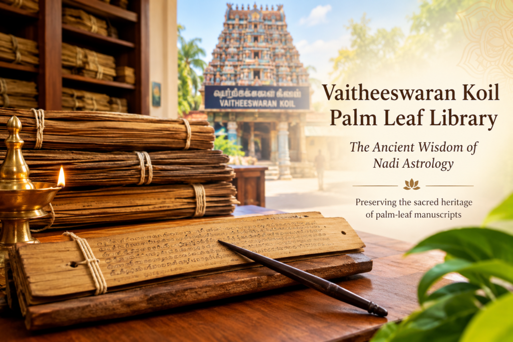 Vaitheeswaran Koil Palm-Leaf Library